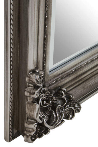 Lora Silver Wooden Frame Wall Mirror - Image 6