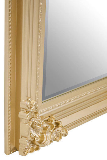 Lora Gold Finish Wooden Frame Wall Mirror - Image 6