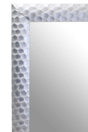 Ludlow Wall Mirror With Silver Frame