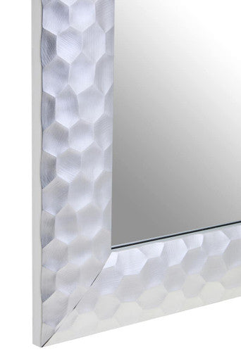 Ludlow Wall Mirror With Silver Frame