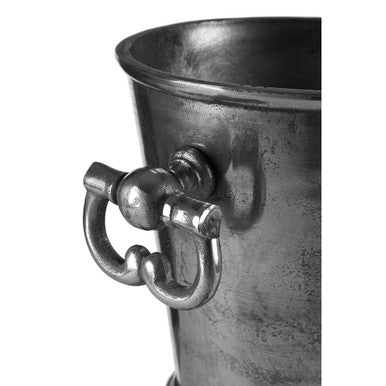 Rustic Antique Silver Wine Cooler - Image 6