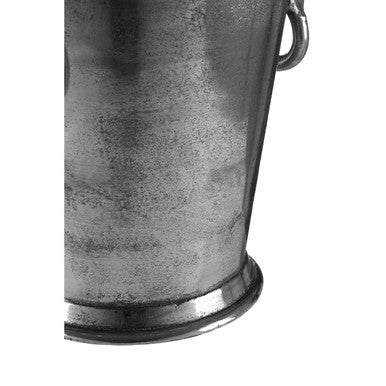 Rustic Antique Silver Wine Cooler - Image 7
