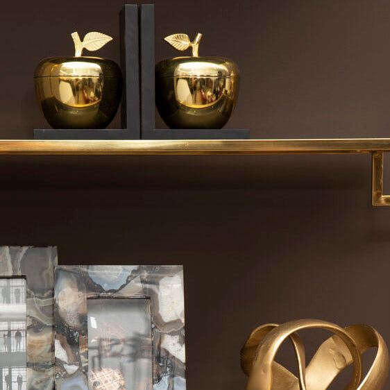 Kinsley Set of 2 Apple Bookends - Image 2