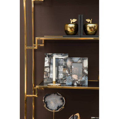 Kinsley Set of 2 Apple Bookends