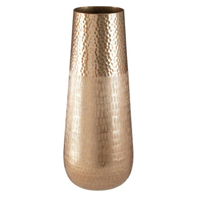 Solis Gold Finish Vase
