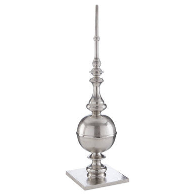 Kensington Townhouse Large Rough Nickel Obelisk