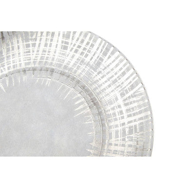 Embra Silver Decorative Plate