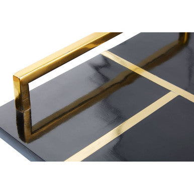 Odell Black and Gold Tray