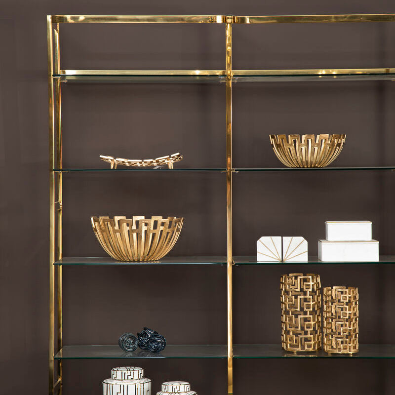 Delphi Large Gold Finish Bowl - Image 2