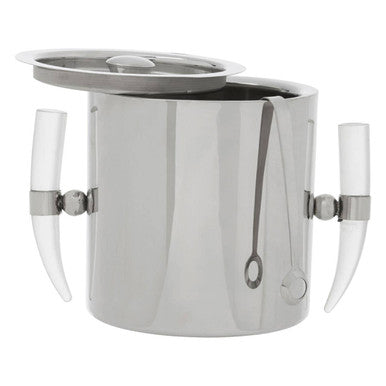 Mixology Herne Acrylic Horn Handle Ice Bucket - Image 3