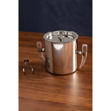 Mixology Herne Acrylic Horn Handle Ice Bucket - Image 4