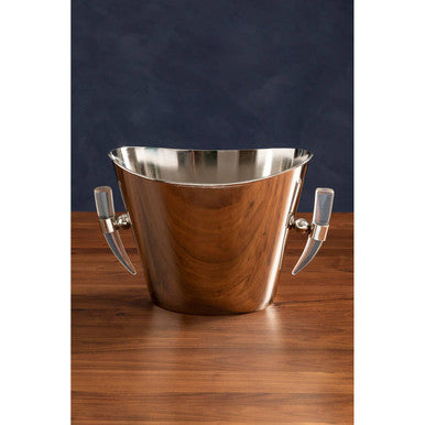 Mixology Herne Acrylic Horn Handle Wine Cooler - Image 4