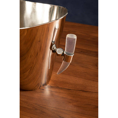 Mixology Herne Acrylic Horn Handle Wine Cooler - Image 5