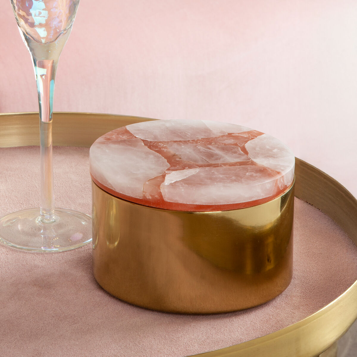 Bowerbird Small Quartz Trinket Box - Image 2