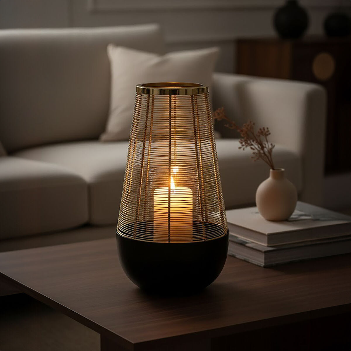 Martina Medium Hurricane Lamp