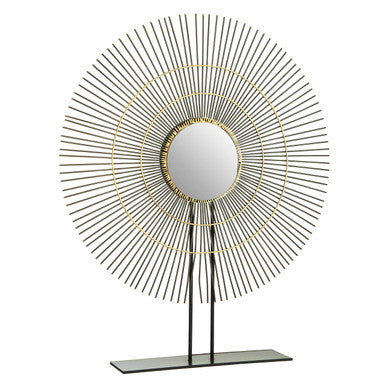 Mirano Large Metallic Finish Quill Sculpture