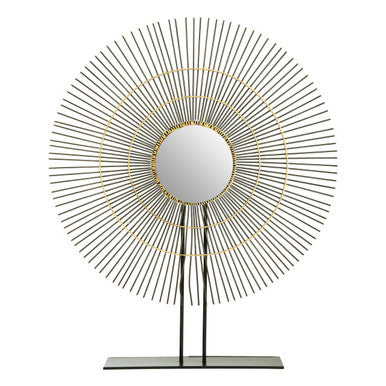 Mirano Large Metallic Finish Quill Sculpture