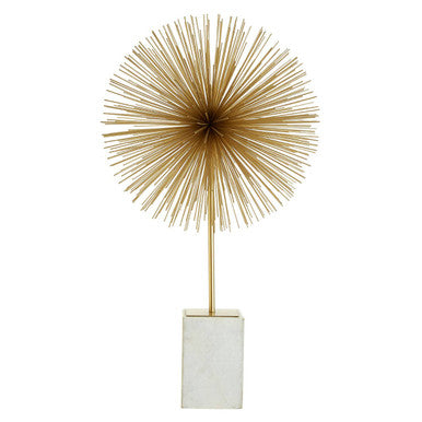 Mirano Gold Finish Starburst Sculpture - Image 2