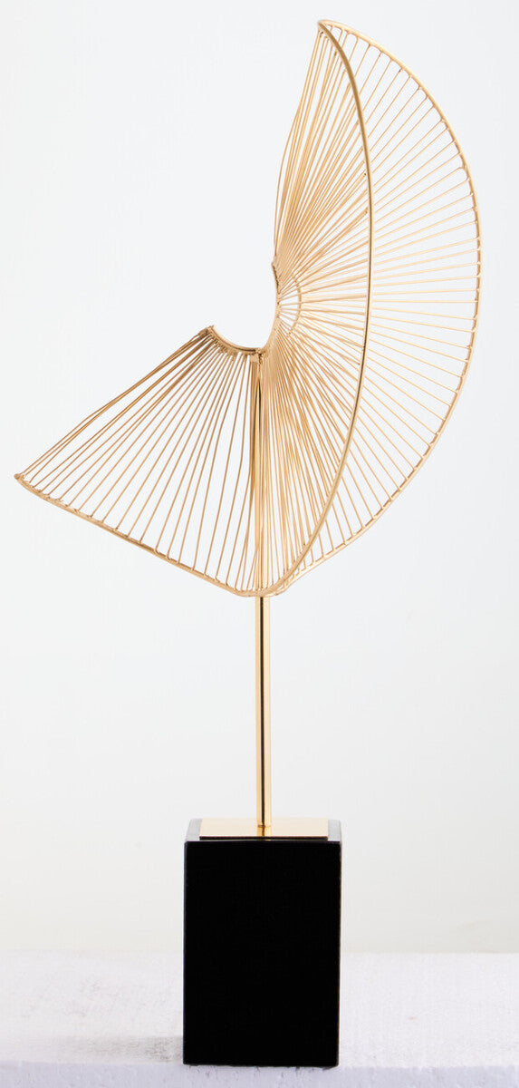 Mirano Gold Fiinish Web Sculpture - Image 6