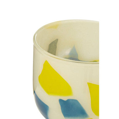 Carra Abstract Design Glass Planter - Image 4