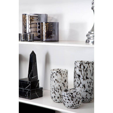 Carra Speckled Grey Small Vase - Image 3
