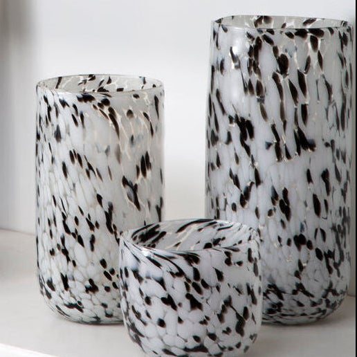 Carra Speckled Grey Large Vase