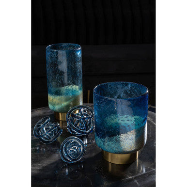 Cleo Large Bubble Effect Vase