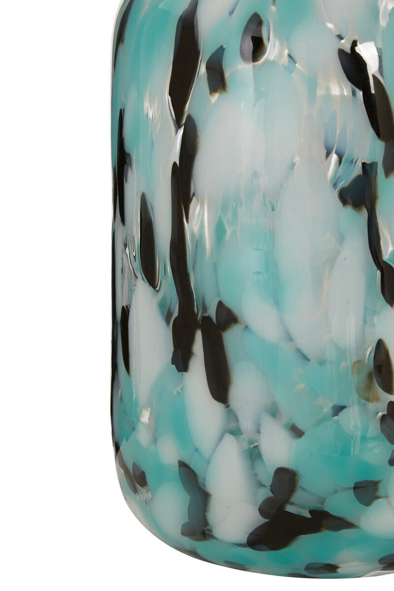 Calla Medium Speckle Effect Glass Vase