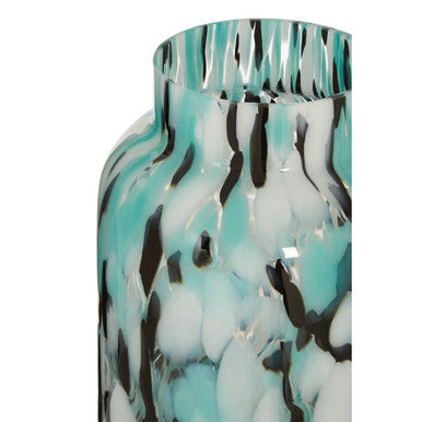 Calla Medium Speckle Effect Glass Vase