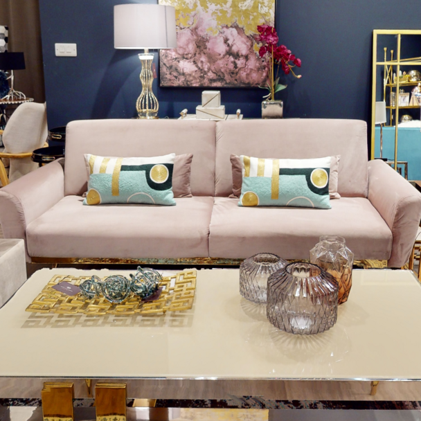 Knot Decor Grey Glass Ornament