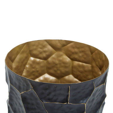 Akola Black and Gold Small Vase