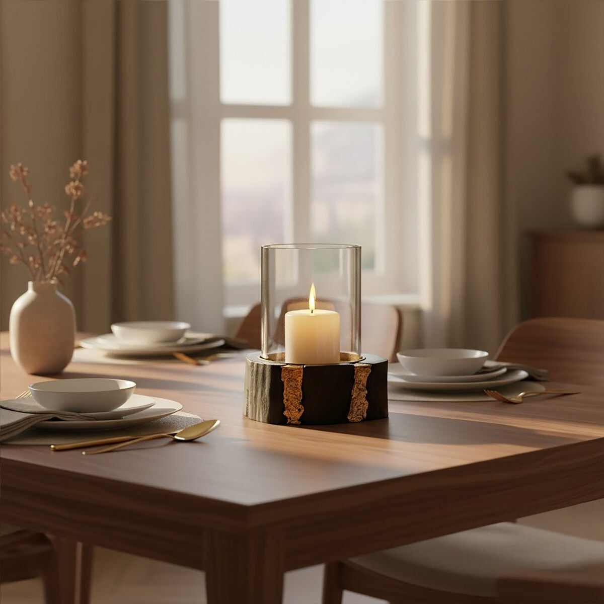 Asamra Small Hurricane Candle Holder