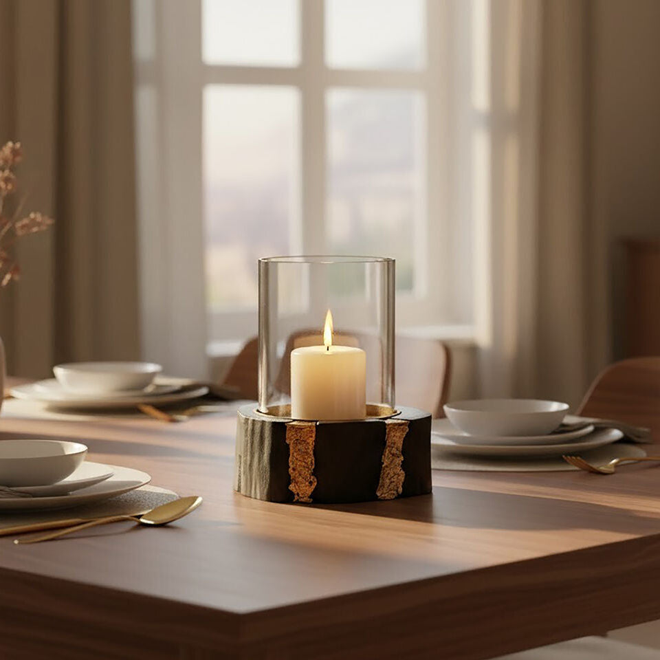 Asamra Small Hurricane Candle Holder - Image 2