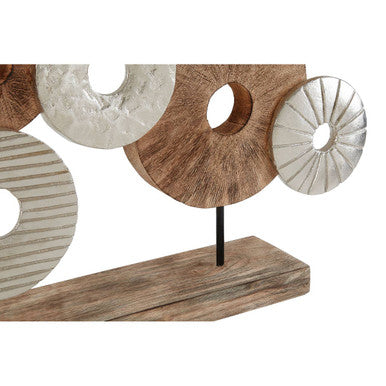 Elementi 7 Disc Wooden Sculpture