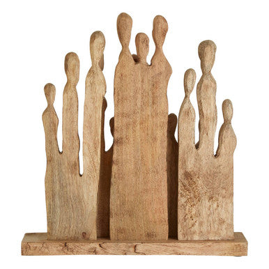 Fidra Unity Mango Wood Sculpture