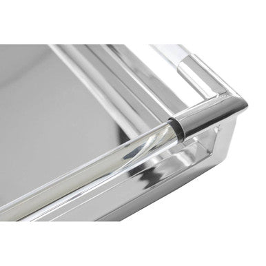 Lucita Silver Finish Tray