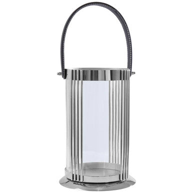 Astro large silver lantern