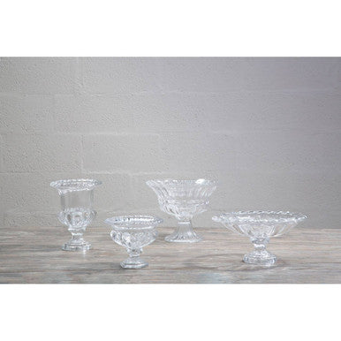 Savita Footed Vase with Wide Lip