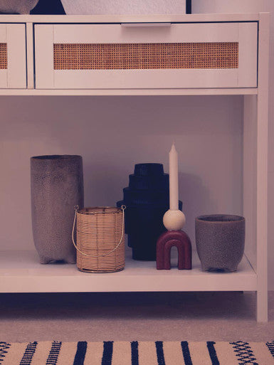 Calcita Natural Speckled Small Vase