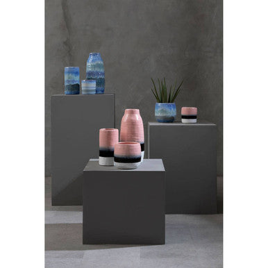 Caldera Dip Dye Effect Tapered Vase