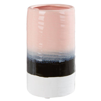 Caldera Dip Dye Effect Cylindrical Vase