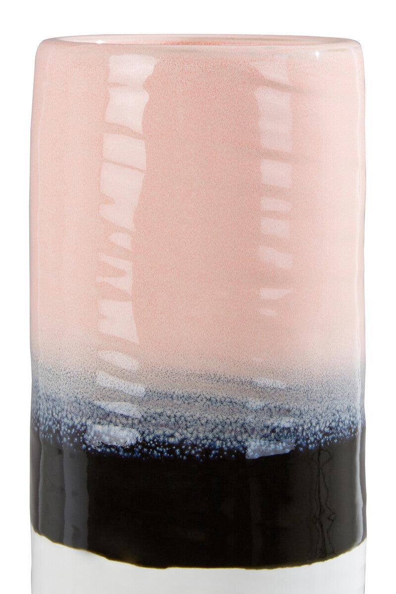 Caldera Tie Dye Effect Cylindrical Vase