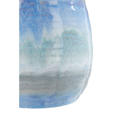 Caldera Blue Gradient Curved Planter