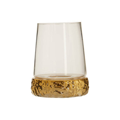 Martele Small Gold Hurricane Candle Holder - Image 2