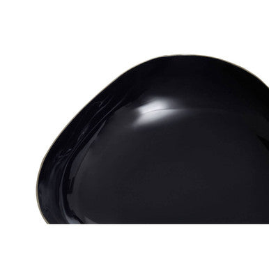 Elva Navy Blue And Gold Trinket Bowl