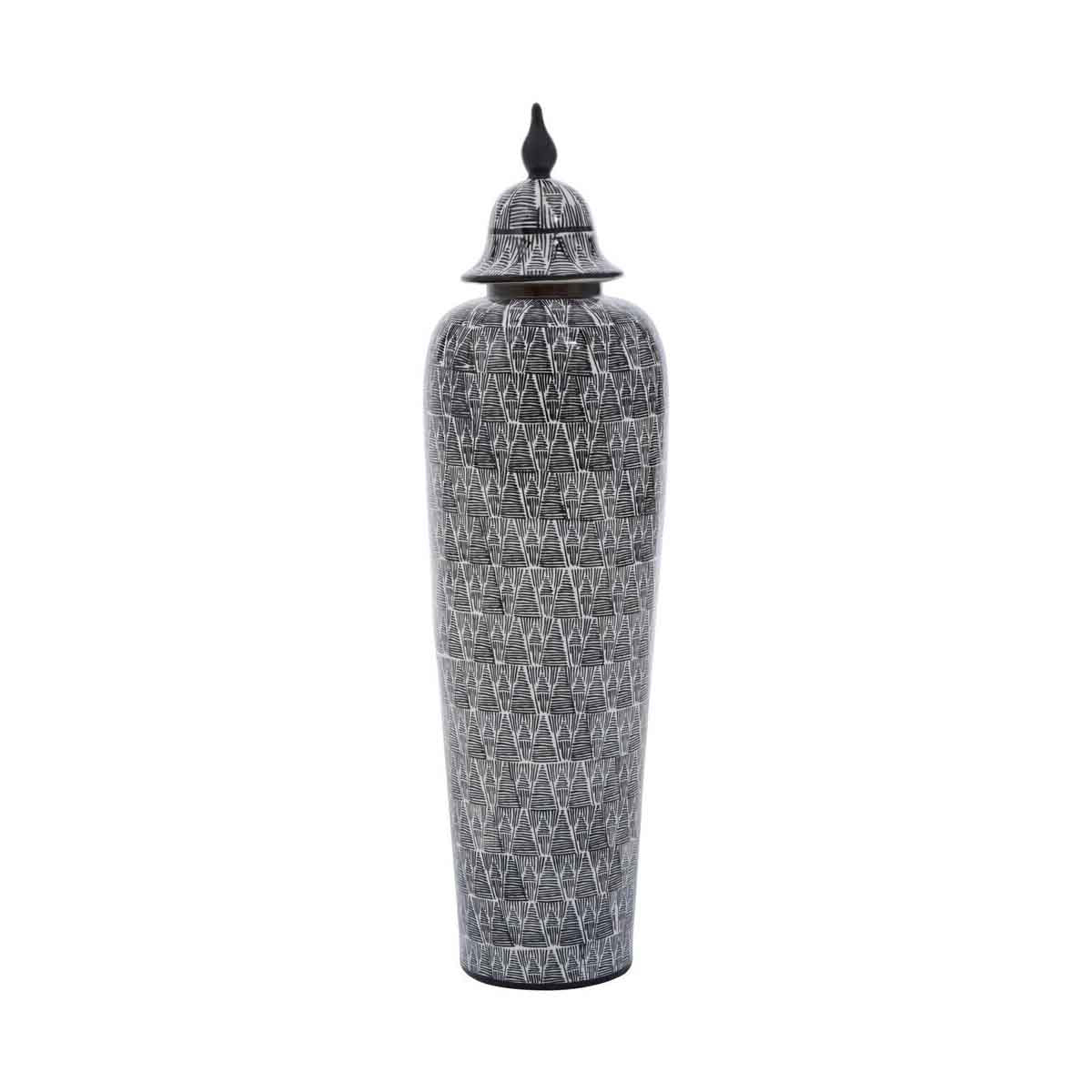 Punto Large Ceramic Jar