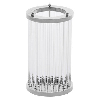 Franklin Large Silver Finish Candle Holder