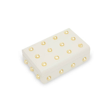 Frida Small Cream and Gold Trinket Box - Image 7