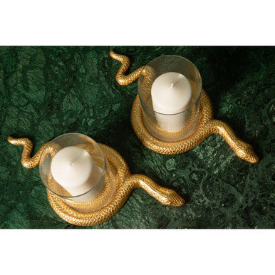 Serpent Candle Holder