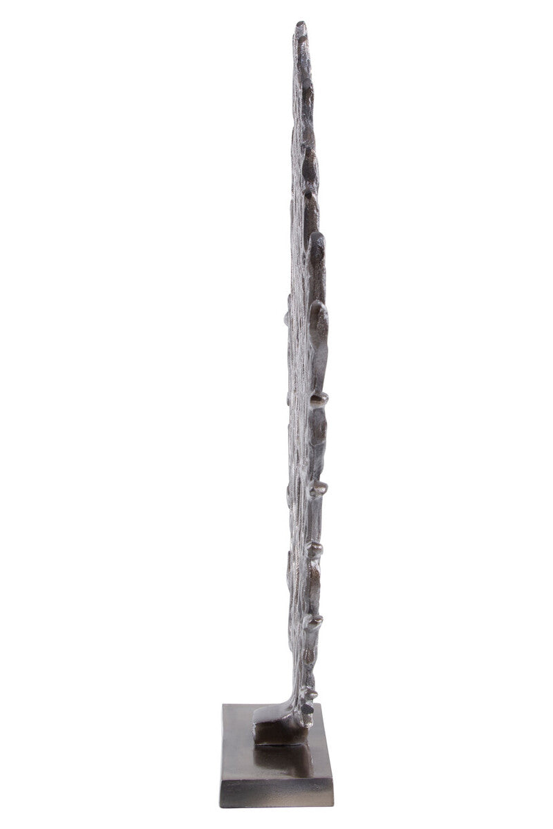 Prato Small Black Nickel Finish Coral Sculpture